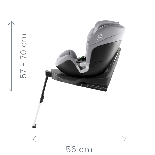 silla de coche swivel de britax romer