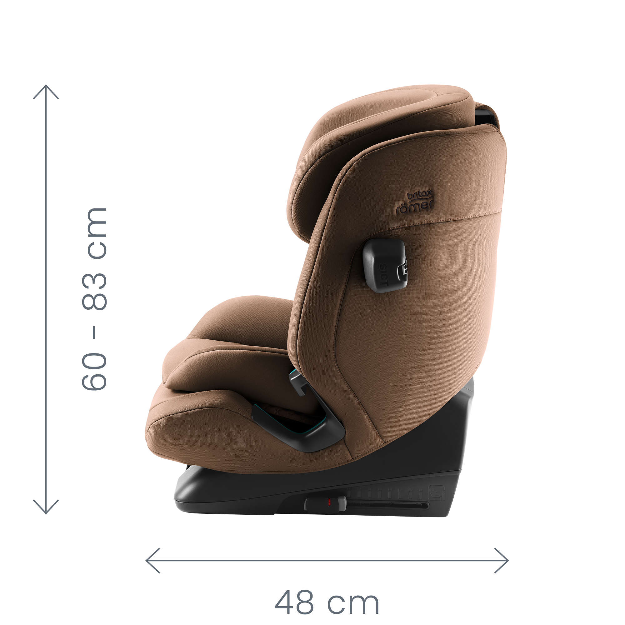 Dimensiones de la Britax Römer ADVANSAFIX PRO
