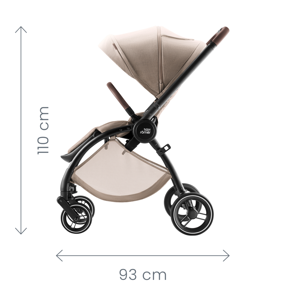 Silla de paseo Britax Römer RIO - vista lateral